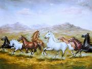 unknow artist, Horses 010